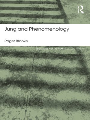 cover image of Jung and Phenomenology
